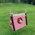 thumbnail image 6 of LanSuare Small Pet Glider Tent, Hammock Warm Nest for Playing Sleeping, Applicable for Guinea Pigs Ferrets Hamsters, Ideal Cages Enclosures, 6 of 7