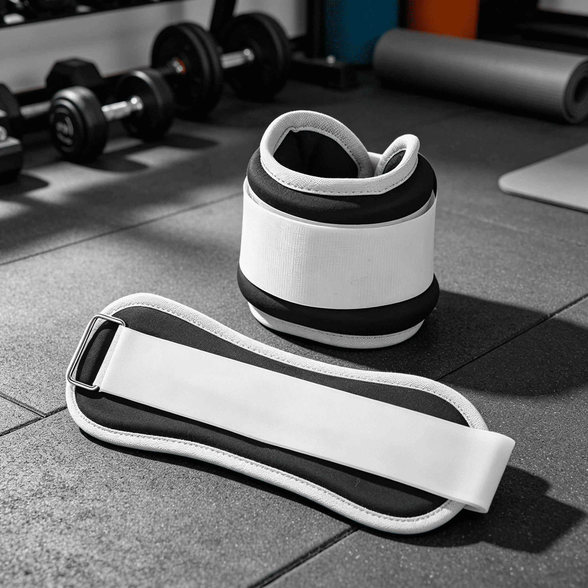 BESTSKY 2026 New Ankle Weights Adjustable Strap Leg Weight Straps for Jogging Fitness Dancing 0.3Kgx2, for Lower Body Workouts, Running, Walking, Dance Training, Endurance Building, Fitness Routines.