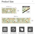 thumbnail image 3 of Yayeee Faucet Mat for Kitchen Sink 30" Diatomite Long Splash Guard Pad, Green Floral Pattern, 3 of 7