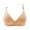 Khaki, variant on DPTALR Womens Dailywear Bars Color Comfortable Hollow Out Perspective Bra Underwear No Rims