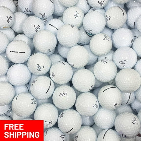 Pre-Owned 48 Vice White 5A Used Recycled Golf Balls, by Mulligan Golf Balls