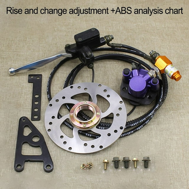 Ensemble de Freins à Disque Arrière pour Véhicule Électrique et Motocyclette, Ensemble de Freins de Modification