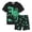 Z02 Black-b, variant on RTKFRFLM Boys Dinosaur Pajama Set Short Sleeve Top and Shorts Summer Cartoon Sleepwear Home Outfit for Kids Pj's Sets