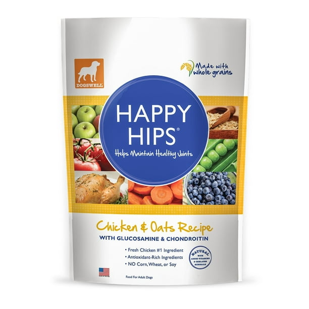 Dogswell Happy Hips Chicken And Oats Dry Dog Food Size 11Lb Walmart