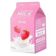 A'PIEU Strawberry Milk One-Pack Face Mask