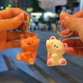 thumbnail image 6 of XINYUAN Cute Cartoon Magnetic Bear Love Keychain Small Pendant Doll Couple Gift Hot G8 P7P9, 6 of 9