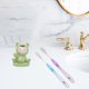 thumbnail image 4 of Lindo soporte para cepillo de Organizador con forma de animal Muñeca de juguete Cepillos de Almacenamiento Cepillo de Estante Rana Sunnimix Soporte para cepillo de dientes, 4 of 7