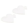 thumbnail image 1 of Unique Bargains Paint Tray Palette Acrylic Paint Pallet Heart Shaped, Clear 2 Pack, 1 of 4