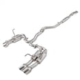 thumbnail image 1 of Spec D Tuning MFCAT3-WRX15Q STI Catback Exhaust System with 4 in. Quad Tips & 3 in. Inlet for 2015-2023 Subaru WRX, 1 of 1