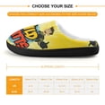 thumbnail image 2 of Wild Kratts Slippers for Kids, Cute Soft Plush Anti-slip Fluffy Fuzzy House Slippers Warm Soft Plush Non-Slip Indoor Outdoor Slip-on Shoes for Boys Girls, 2 of 8