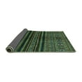 thumbnail image 2 of Ahgly Company Indoor Square Abstract Turquoise Blue Modern Area Rugs, 3' Square, 2 of 4