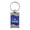 Blue, variant on TSX Rectangular Wave Black Key Fob