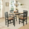 thumbnail image 3 of Gymax Mid Century Modern Rectangular Dining Room Table w/ Solid Wooden Legs Walnut, 3 of 10