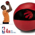 thumbnail image 3 of Franklin Sports NBA Toronto Raptors Toy Basketballs - 2 Pack of Kids Soft Mini Basketballs for Over the Door + Indoor Hoops - NBA Fan Shop Kids Soft Toy Basketballs - (2) Mini Balls Included, 3 of 9