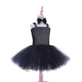 thumbnail image 6 of Easter for Kids Sleeveless Tutu Tulle Dresses and Headband Set Dress up Performance Dancewear Girl Clothes Size 8-9 Years, 6 of 8