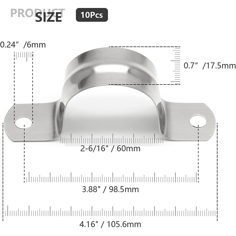 Metal 2024 conduit clamps