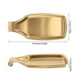 thumbnail image 2 of WASHWEPE 1Pcs Golden Stainless Steel Spoon Rest for Kitchen Utensil Holder and Stove Top Use, 2 of 8