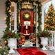 thumbnail image 1 of Seyotauo Christmas Door Cover Decoration Santa Claus Front Door Cover Xmas Hanging Banner Santa Background for Home Holiday Christmas Decoration, 1 of 6