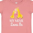 thumbnail image 4 of Inktastic My Meme Grandma Loves Me Giraffe Boys or Girls Baby T-Shirt, 4 of 5