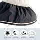 thumbnail image 2 of Sombrero de pescador ajustable de 54 a 60 cm de circunferencia, para mujer, con ala ancha, para playa, vacío, 2 of 5
