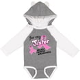 thumbnail image 3 of Inktastic For My Sister - Breast Cancer Awareness Boys or Girls Long Sleeve Baby Bodysuit, 3 of 5
