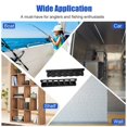 thumbnail image 4 of MesaSe 6-Rod Fish Rod Rack  Vertical Fishing Rod Holder  Easily Installed Wall Mounted Fishing Rod Rack for Garage DIY Fishing Gear Fishing Gift  Fishing Pole Holder Rack, 4 of 8