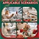 thumbnail image 5 of Stretch Faux Leather Dining Chair Seat Covers Washable Removable Slipcovers, 5 of 7