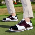 thumbnail image 6 of YOURDIARY Mens Golf Shoes Lightweight Comfortable Spiked Golf Sneakers for Outdoor Training Walking, 6 of 7