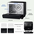 thumbnail image 2 of Oven Panasonic NU-SC180B 7-in-1 1200W 20L Black, 2 of 2