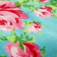 thumbnail image 2 of Betsey Johnson Bouquet Day Plush-Fleece Blue Blanket-Twin, 2 of 8