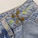 thumbnail image 1 of Alfileres De Botón De Jeans Pasadores de botones para jeans Hebilla de cintura de ajuste sin clavos para piezas de pantalones (Bronce) Wdftyju Libre de BPA, 1 of 4