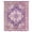 Purple, variant on Purple Orange Boho Sheer Curtains 84 Inches Long, Ethnic Geometric Middle Century Art Light Filering Curtains, Breathable Simi Curtain Privacy Drapes for Living Room Bedroom Window Treatment