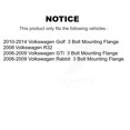thumbnail image 2 of Transit Auto Front Right (Passenger Side) Hub Bearing Assembly Suspension Lower Ball Joint Outer Inner Tie Rod End Sway Bar Stabilizer Link Kit (5Pc) for Car Volkswagen Golf Rabbit GTI R32 K7T-106288, 2 of 2
