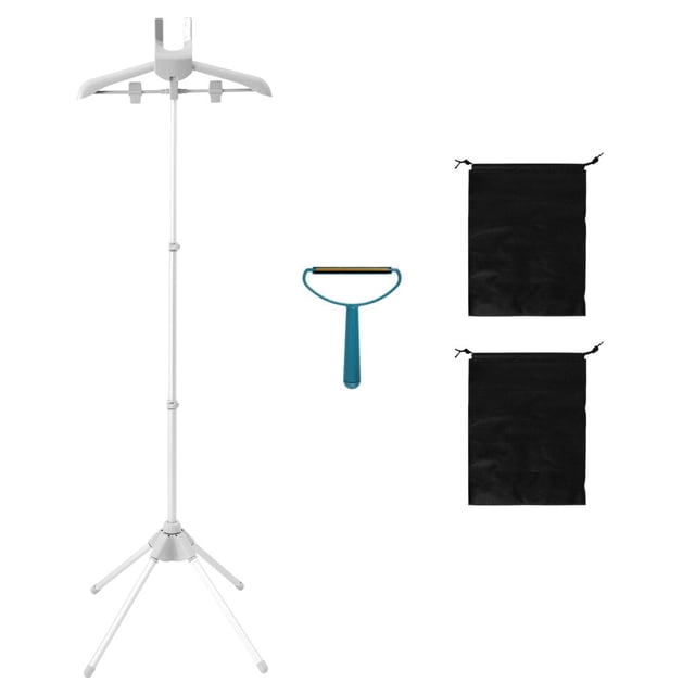 Dsseng Adjustable Steamer stand for clothes Steamer rack for clothes steam iron stand garment hanger for steaming clothes Handheld garment steamer rack Garment stand for steaming clothes