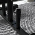 thumbnail image 3 of Soozier Olympic Weight Plate Rack with 4 Wheels, for 2" Plates and Bars, 3 of 9