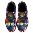 thumbnail image 2 of Purride American flag US Shoes Sneakers for Women Men Black Size 7, 2 of 7