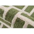thumbnail image 4 of Momeni Geo 2' X 3' Contemporary Hand Hooked Rug in Green, 4 of 4