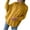 Yellow, variant on Fall Sweaters For Women 2022 Oversize Knit Sweater Solid Color Loose Sweater Khaki Elegant Top Winter Shirt Plus Size Fall Loose Sweater Crewneck Round Neck Plus Size