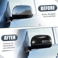 thumbnail image 2 of Rear View Left Driver Side Mirror Cover Cap Replacement Black for Toyota RAV4 2009-2013 Mirror Covers, 2 of 6