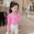thumbnail image 4 of Girl Autumn Contracted Pure Color Pit Slim Body Make Bottom Upper Garment, 4 of 6