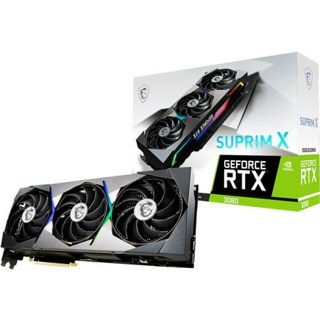 MSI NVIDIA GeForce RTX 3080 Graphic Card, 10 GB GDDR6