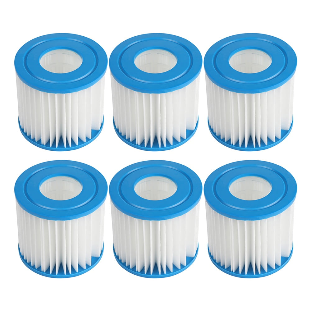 NISOI Type D Pool Filter,for Summer Wave Type D Pool Filter,Pool Filters Type D,for RX600 Pool Pump Filter,for Intex Pool Filter D,Swimming Pool Pump Filter Cartridge（4 Pack） 