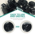 thumbnail image 4 of Canoe Motor Mounting Bracket Black 12Pcs 2.95X2.95X0.98in, 4 of 5