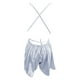 thumbnail image 3 of Gibobby Lencería mujer erótica Lenceria Extreme Sexy Dessous New Luxury Sexs Color Negro Mujeres Sexy Liguero Lencería Sex Bra and Panty Sets Lenceria Bragas(Plata de plata, XG), 3 of 4