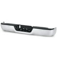 thumbnail image 5 of Rear Bumper for 2009-2018 Dodge Ram Single Exhaust with 2 Lights Nickel, 5 of 12