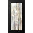 thumbnail image 2 of Goldberger, Jennifer 8x14 Black Modern Framed Museum Art Print Titled - Wispy Birches II, 2 of 5