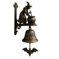 thumbnail image 4 of Fwttom Witch Doorbell - Spooky Halloween Decorations for Porch, Gothic Door Chime, Halloween Decor Door Bell with Antique Finish, Unique Holiday Party Themed Gift, 4 of 4