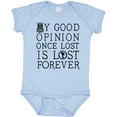thumbnail image 3 of Inktastic Jane Austen Good Opinion Quote Girls Baby Bodysuit, 3 of 5