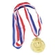 thumbnail image 4 of Metal Award Medals with Neck Ribbon Gold Silver Bronze Style for Sports Academics or Any Competition, 4 of 5