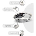 thumbnail image 5 of Evening Clutch Purse for Women, Wedding Guest Clutch Metal Chain  Crossbody Bag, 5 of 6